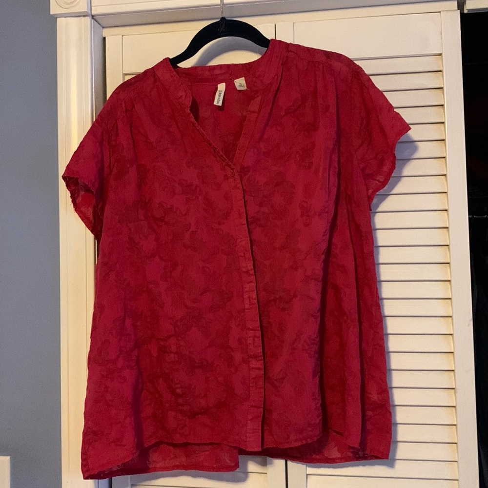 St. John’s Bay Red Shirt